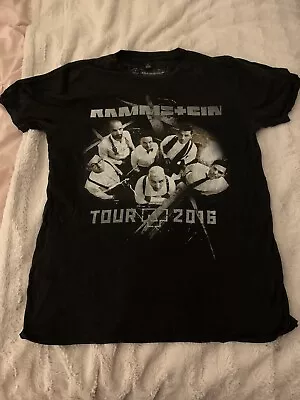 Buy Rammstein 2016 Tour T-Shirt (Size S)￼ • 50£