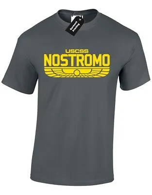 Buy Nostromo Mens T Shirt Tee Funny Alien Design Ripley Weyland Yutani Predator • 7.99£