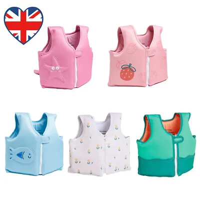 Buy Baby Swimwear Cartoon Animal Infant Buoyancy Vest Jacket For Toddler Girls Boys • 9.99£
