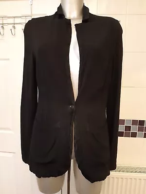 Buy Ghost Cardigan Jacket Blazer Black Size P (10/12) • 15.99£