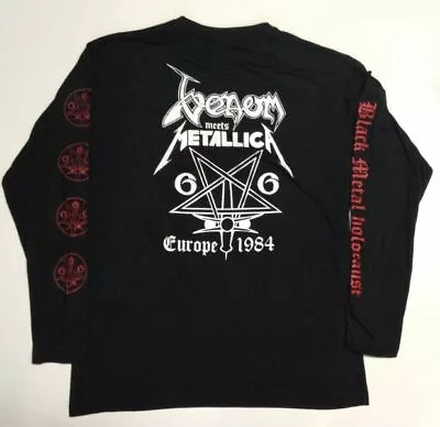 Buy Venom Tour LS Shirt Black Thrash Metal Dissection Marduk Mayhem Gorgoroth  • 28.40£