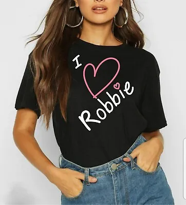 Buy Robbie Williams T-Shirt I Love Robbie Inspired T-shirt 2024 Angels • 15.99£