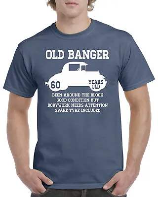 Buy Mens 60th Birthday Gifts For Him T Shirt 60th Present 60 Years Old Born In 1964 • 12.99£