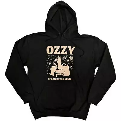 Buy Ozzy Osbourn - Unisex - Hooded Tops - XX-Large - Long Sleeves - Speak  - M500z • 27.29£