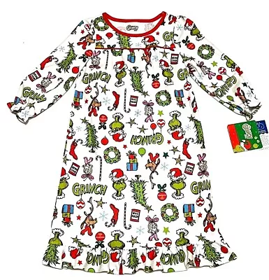 Buy Dr Seuss Grinch Who Stole Christmas Granny Nightgown Pajama Cindy Lou New Girl • 18.70£