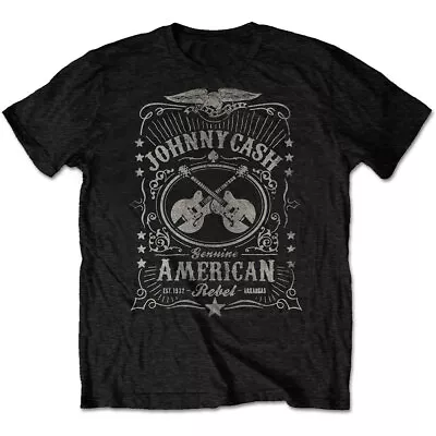 Buy Johnny Cash American Rebel 2 Official Tee T-Shirt Mens • 15.99£