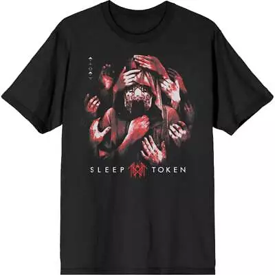 Buy Sleep Token 'Grabbing Hands' (Black) T-Shirt NEW OFFICIAL • 16.59£