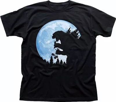 Buy Godzilla Vs E.T. ET Extraterrestrial Movie TOKYO Kids Funny Black T-shirt 9335 • 12.55£