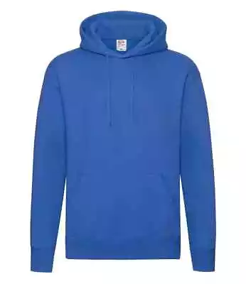 Buy Fruit Of The Loom Hoodie Mens Pullover Hooded Sweatshirt Casual Plain • 19.95£
