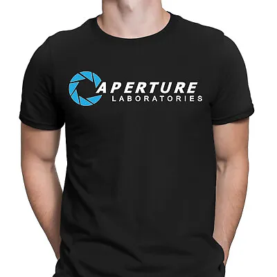 Buy Aperture Laboratories Inspired By Portal Gamer Printed Mens T-Shirts Tee Top#GVE • 9.99£