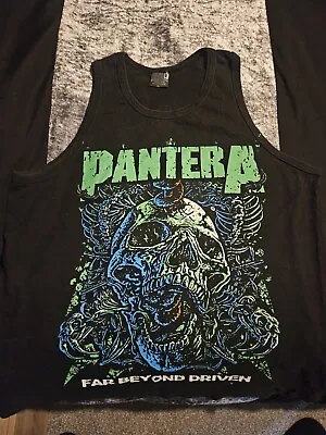 Buy Pantera Far Beyond Driven Sleeveless Vest Shirt Vintage Skummie • 30£