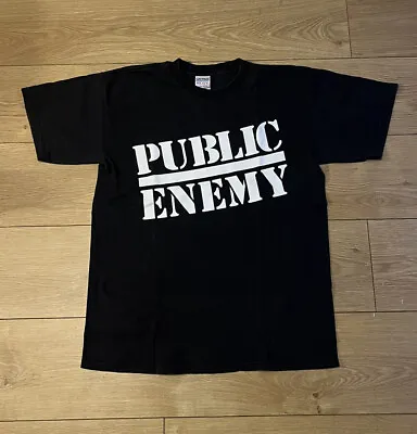 Buy Vintage Late 90s Public Enemy Tee T-Shirt Size M • 95£