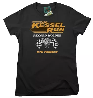 Buy STAR WARS Inspired KESSELL RUN MILLENNIUM FALCON, Women's T-Shirt • 18£