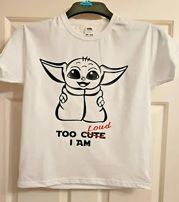 Buy Childrens Grogu Printed Tee Shirt • 6.50£