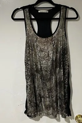 Buy Charlotte Russe Sequin Tank Top Sz L In Good Condition  • 18.48£