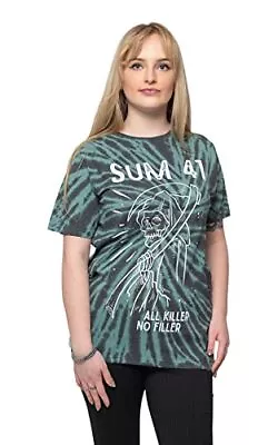 Buy Sum 41 T-Shirt Unisex-Adulto XL Green (US IMPORT) • 21.19£