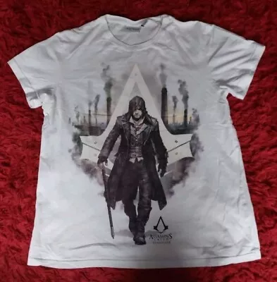Buy Official Assassin's Creed Syndicate White T-Shirt Sizes L • 9.99£