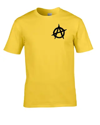 Buy FatCuckoo- ANARCHY SYMBOL- Property Is Theft- Men's T-Shirt • 14.95£