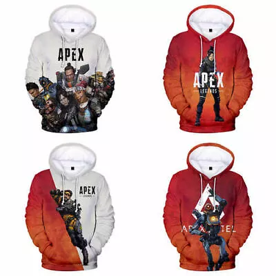 Buy Apex Legends 3D Print Hoodies Sweatshirt Casual Pullover Hooded Kids Clothes • 19.89£