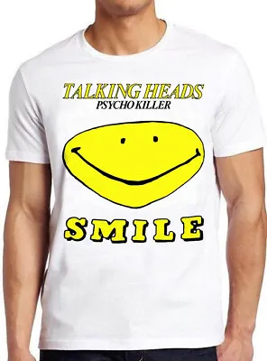 Buy Talking Heads Psycho Killer Band Punk Rock Smile Music Gift Tee T Shirt 7301 • 6.70£