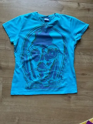 Buy Ladies Star Wars T-shirt, Worn Once, Large, Approx 38 Inches • 7.50£