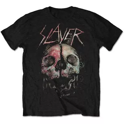 Buy Slayer 'Cleaved Skull' Black T Shirt - NEW • 15.49£