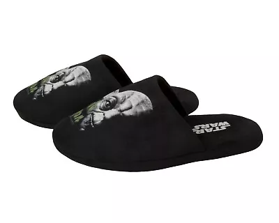 Buy Mens Star Wars Yoda Slippers Official Novelty Mule Slippers Adults Uk Size 7-12 • 13.95£