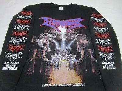 Buy DISMEMBER Like An Ever Flowing Stream LONG SLEEVE LARGE ENTOMBED CARNAGE • 27.60£