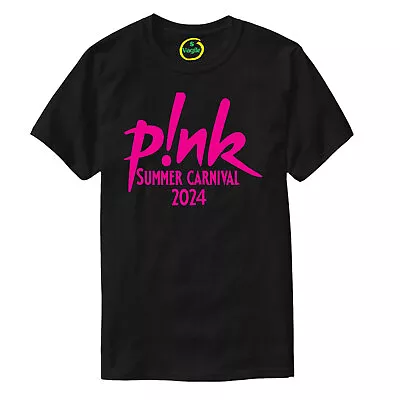 Buy Pink P!nk Singer Summer Carnival 2024 UK Tour T Shirt Kids Men Women T-shirt • 7.99£