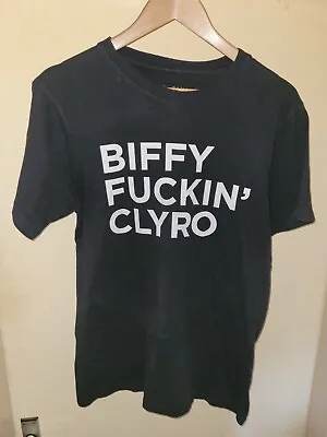 Buy Biffy Clyro T Shirt Size M Biffy Fuckin Clyro Rock Metal Indie • 10.99£