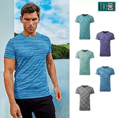 Buy TriDri Space Dye Performance T-Shirt TR101 - Sweat-wicking Polyester Style • 12.09£