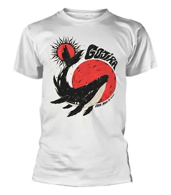 Buy Gojira Whale Sun Moon White T-Shirt OFFICIAL • 19.79£