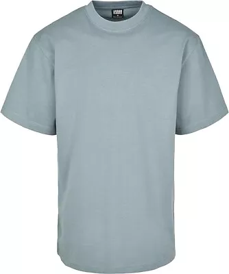 Buy Urban Classics Men's Short Sleeves T-Shirt Jersey Cotton Dusty Blue Size XL • 7.64£