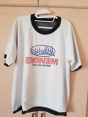 Buy Slim Shady Eminem The Collection T-Shirt White With Black Net Inside Size L • 20£