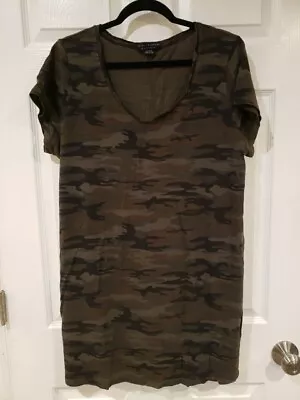 Buy Social Standard By Sanctuary Women Size XXL Camouflage T-Shirt Dress Scoop Neck • 11.79£