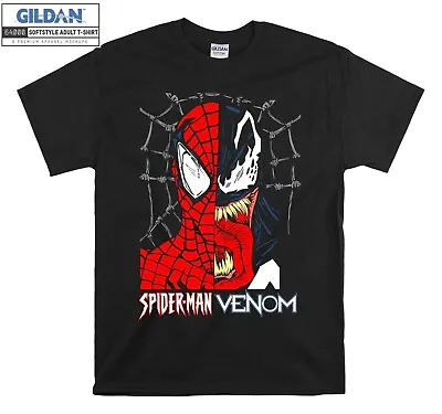 Buy Spider Man Venom Poster T-shirt Gift Hoodie Tshirt Men Women Unisex E522 • 13.95£