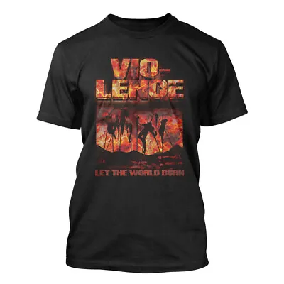 Buy Vio-Lence - Let The World Burn T SHIRT - XXLARGE #152283 • 19.30£