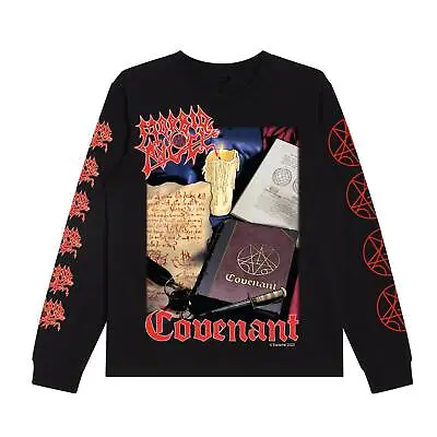 Buy Morbid Angel 'Covenant' Hi Res Print Black Long Sleeve T Shirt - NEW • 29.99£