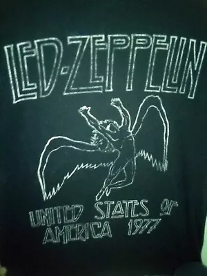 Buy Led Zeppelin United States Of America 1977 T Shirt • 14.99£