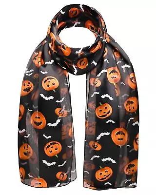 Buy Halloween Satin Scarf For Party Costumes Accessories For Men Women Girl Boys • 7.99£