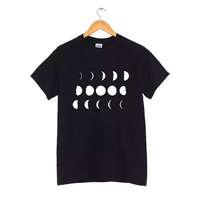 Buy Phases Of The Moon T Shirt MANY COLOURS Cosmology Eclipse Space • 13.99£