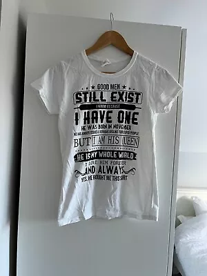 Buy Good Men Still Exist Born In November T-Shirt - Size Small • 3£