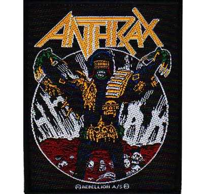 Buy Anthrax Judge Death Patch Official Thrash Metal Band Merch • 5.69£