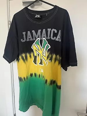 Buy Jamaican New York Yankee T Shirt Size Large 2009 Official Merchandise • 25£