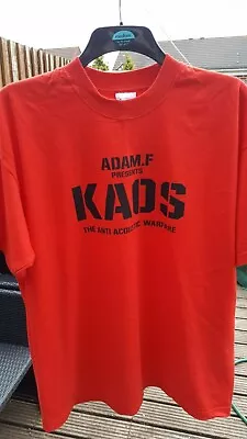 Buy Adam F   Red T-shirt Brand New & Original In X Large • 15£