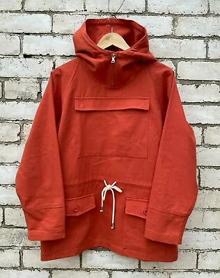 Buy 1960s Smock Pullover Mod Mountaineering Cotton Canvas - Rescue Orange - S M L XL • 69.95£