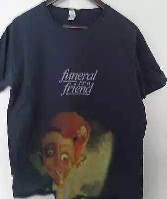 Buy Gildan Funeral For A Friend T-shirt Sz Large Free Uk P+p Nice Condition Look • 15£
