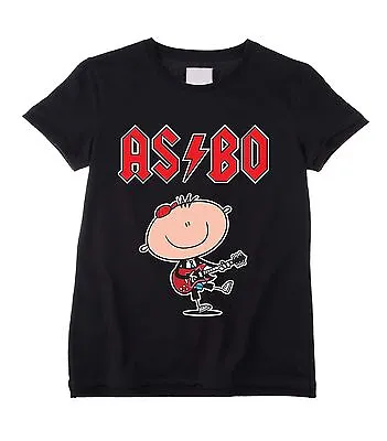 Buy ASBO KIDS UNISEX T-SHIRT - ACDC Angus Young Rocker Guitar Childrens AC/DC • 10.95£