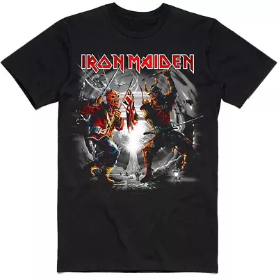 Buy Iron Maiden Trooper 2022 Black T-Shirt NEW OFFICIAL • 16.59£