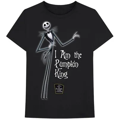 Buy Nightmare Before Christmas Official Pumpkin King Mens Black T-Shirt Unisex • 10.95£